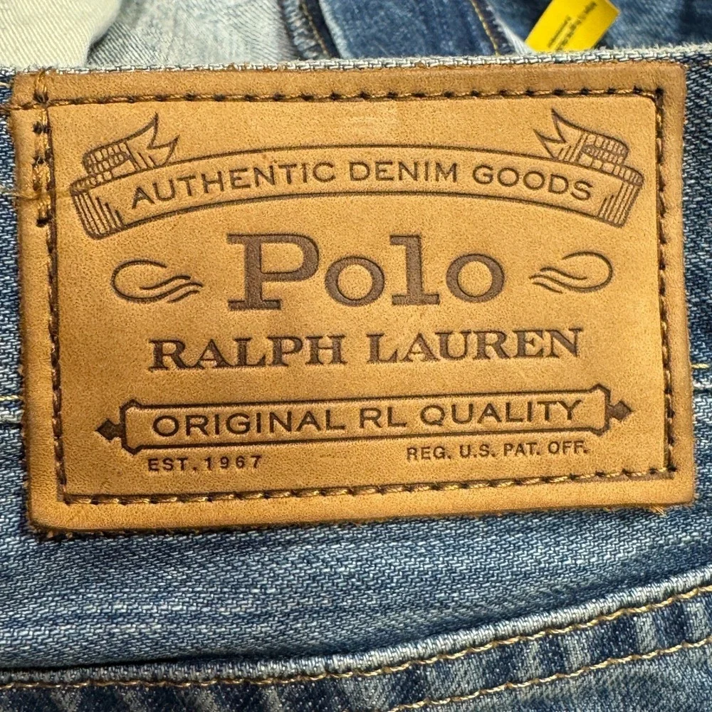 Polo Ralph Lauren Hampton Relaxed Straight Jeans Mens 36x32